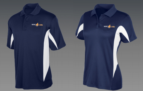 Elite Polo, Men's or Women''s, Red or Navy